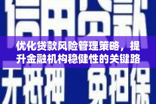 科尔沁左翼后旗优化贷款风险管理策略，提升金融机构稳健性的关键路径