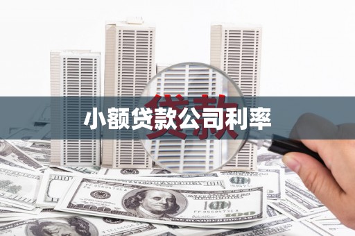科尔沁左翼后旗小额贷款公司利率