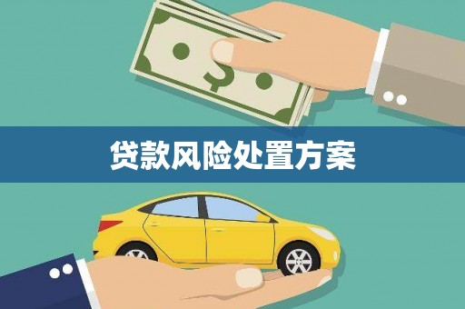 科尔沁左翼后旗贷款风险处置方案