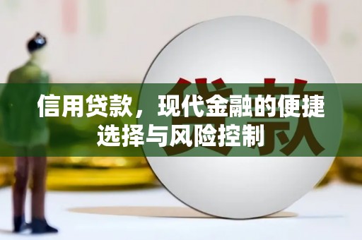 科尔沁左翼后旗信用贷款，现代金融的便捷选择与风险控制