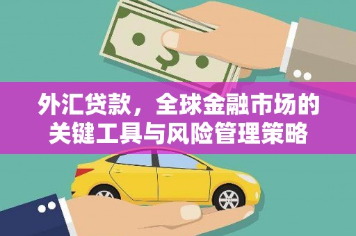 科尔沁左翼后旗外汇贷款，全球金融市场的关键工具与风险管理策略