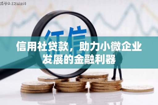 科尔沁左翼后旗信用社贷款，助力小微企业发展的金融利器