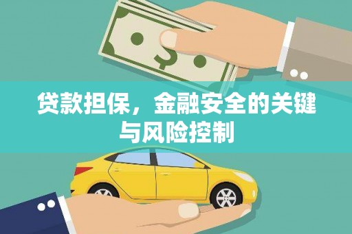 科尔沁左翼后旗贷款担保，金融安全的关键与风险控制