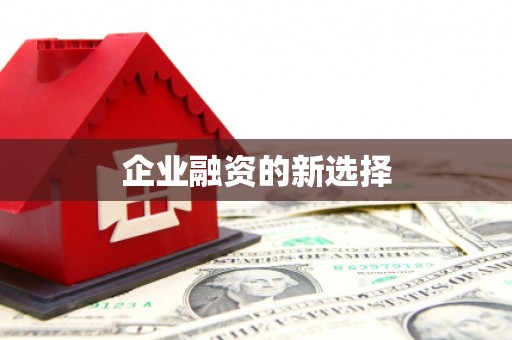 科尔沁左翼后旗企业融资的新选择