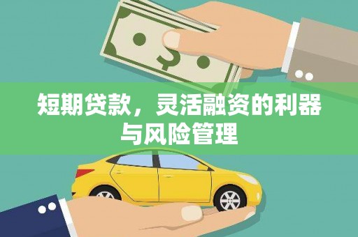 科尔沁左翼后旗短期贷款，灵活融资的利器与风险管理